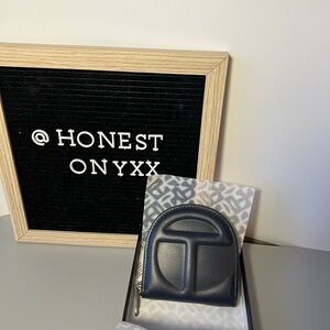 Navy Telfar wallet